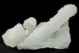Sparkling Quartz Chalcedony Stalactite Formation - India #262053-1